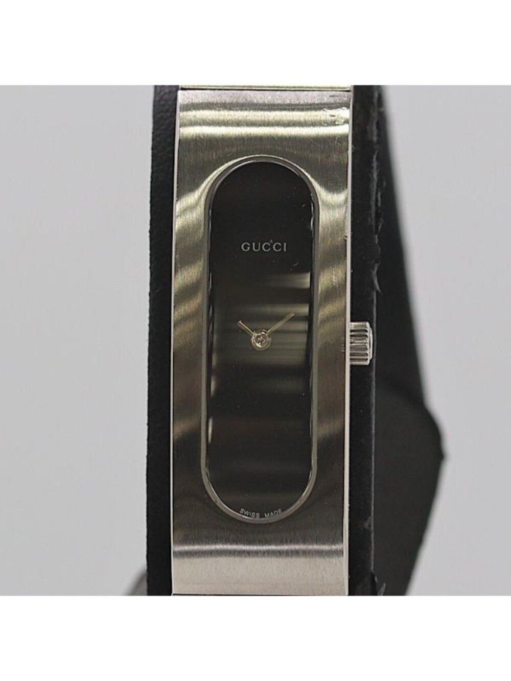 Gucci Bangle Watch Black Dial